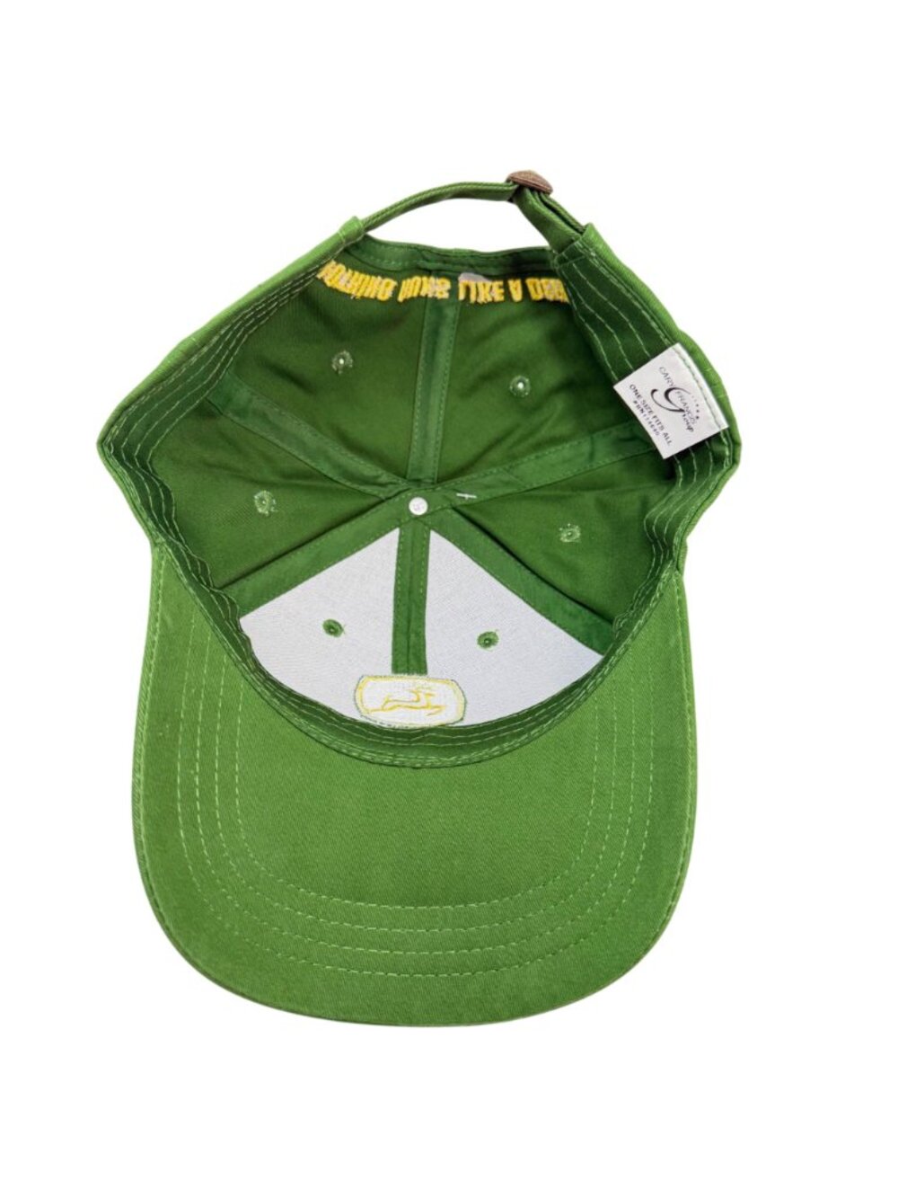 John Deere Cary Francis Strapback Ball Cap Hat - NWT - Picture 5 of 8